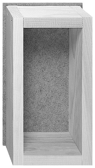 UP-Einlasskasten Holz FH 2×1
