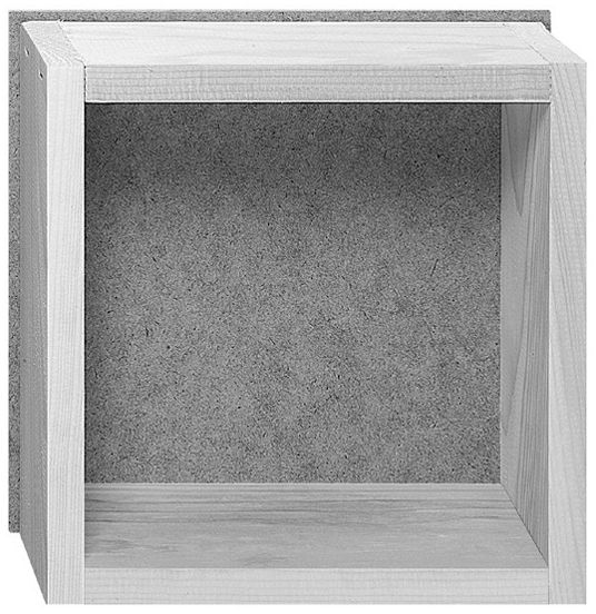 UP-Einlasskasten Holz FH 2×2