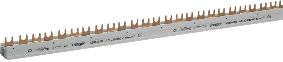Phasenschiene HA 4P 10mm² 63A
