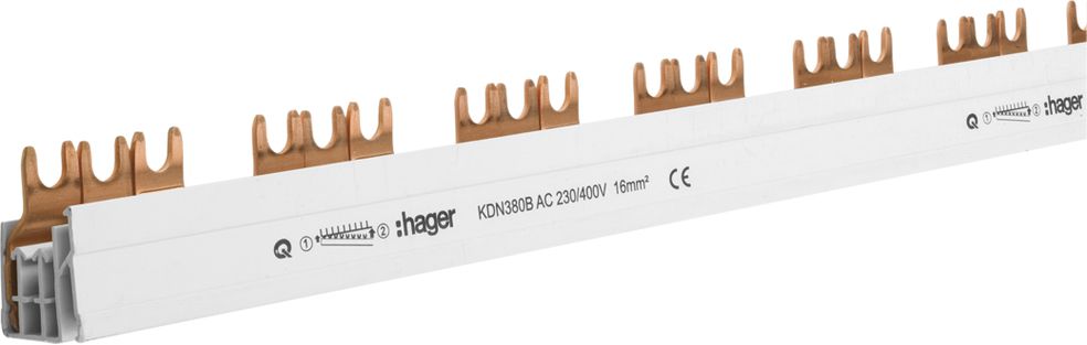 Gabel-Phasenschiene 3P 16mm²