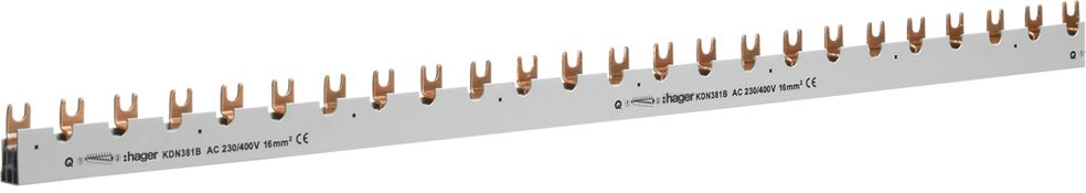Gabel-Phasenschiene 3×1P+1/2M