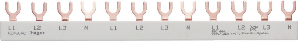 Phasenschiene HA 4L 12 Module