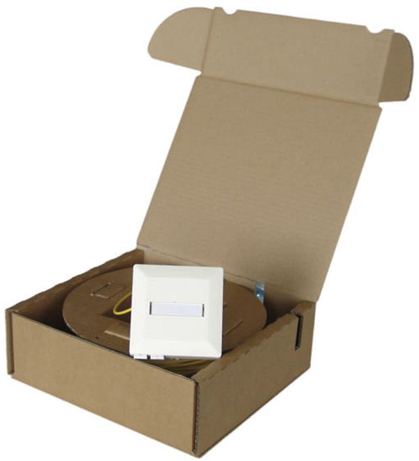FTTH-Set R&M AP-Dose 1×LC/d,