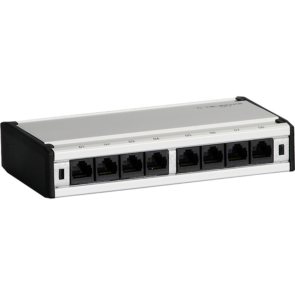Patch box mini 8xRJ45u Kat.6