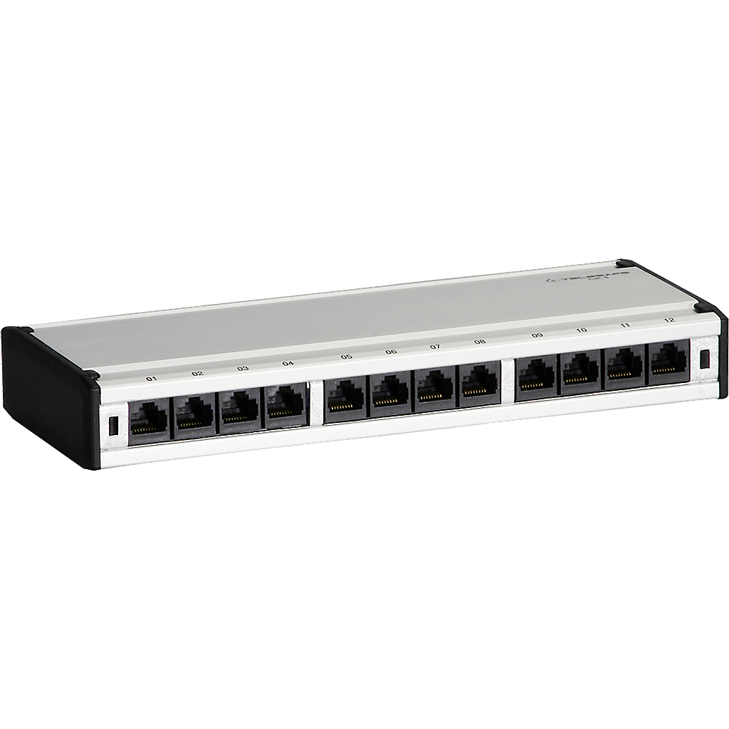 Patch box mini 12×RJ45 Kat.6