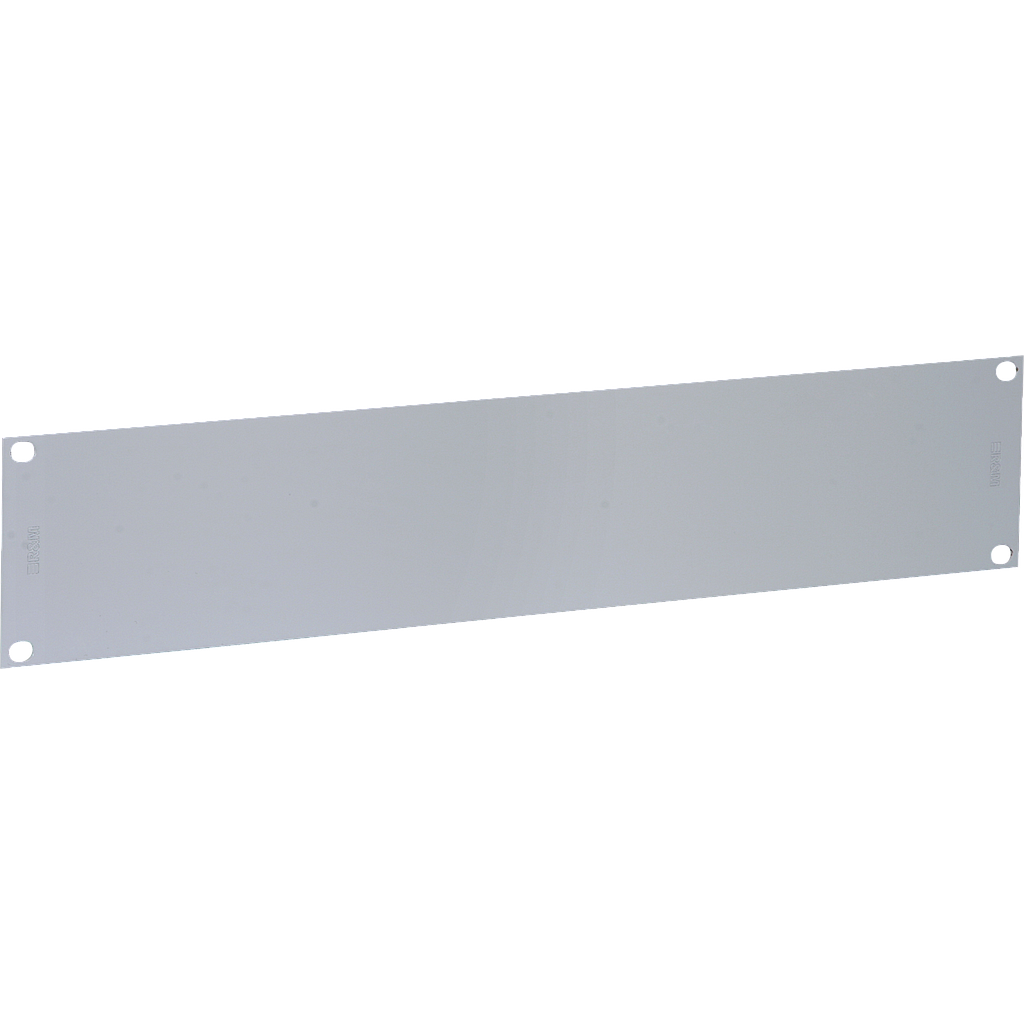 Blindplatte 19" 2HE, gu,