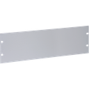 Blindplatte 19" 3HE, gu,