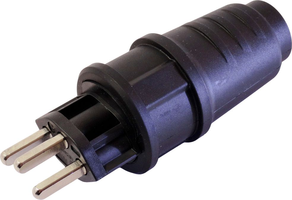 Stecker ELBRO T23 IP54 gummi