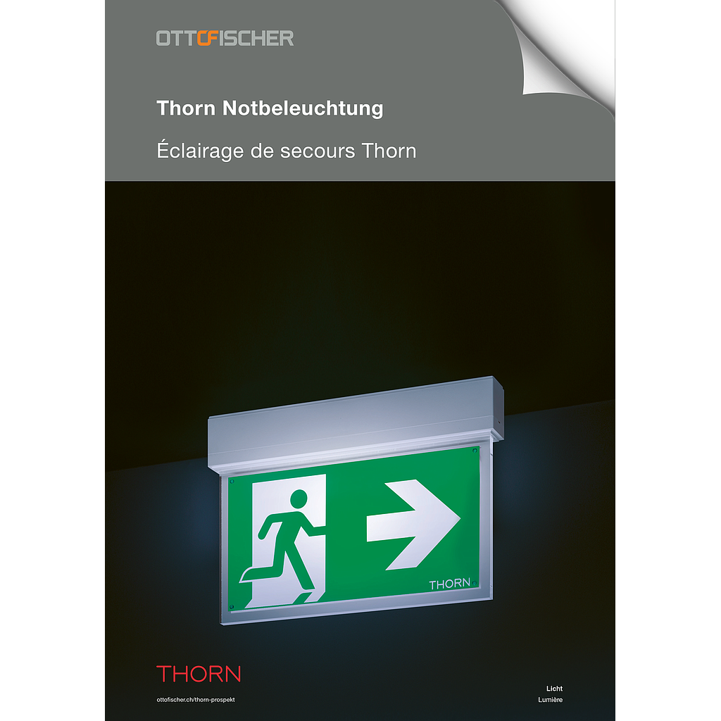 Prospekt Thorn Notleuchtung