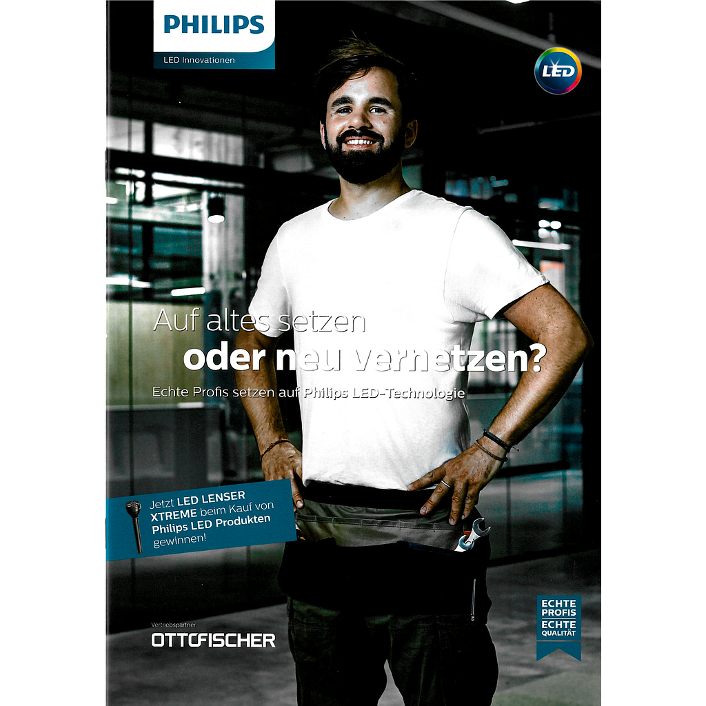 Prospekt Philips "Auf altes setzen