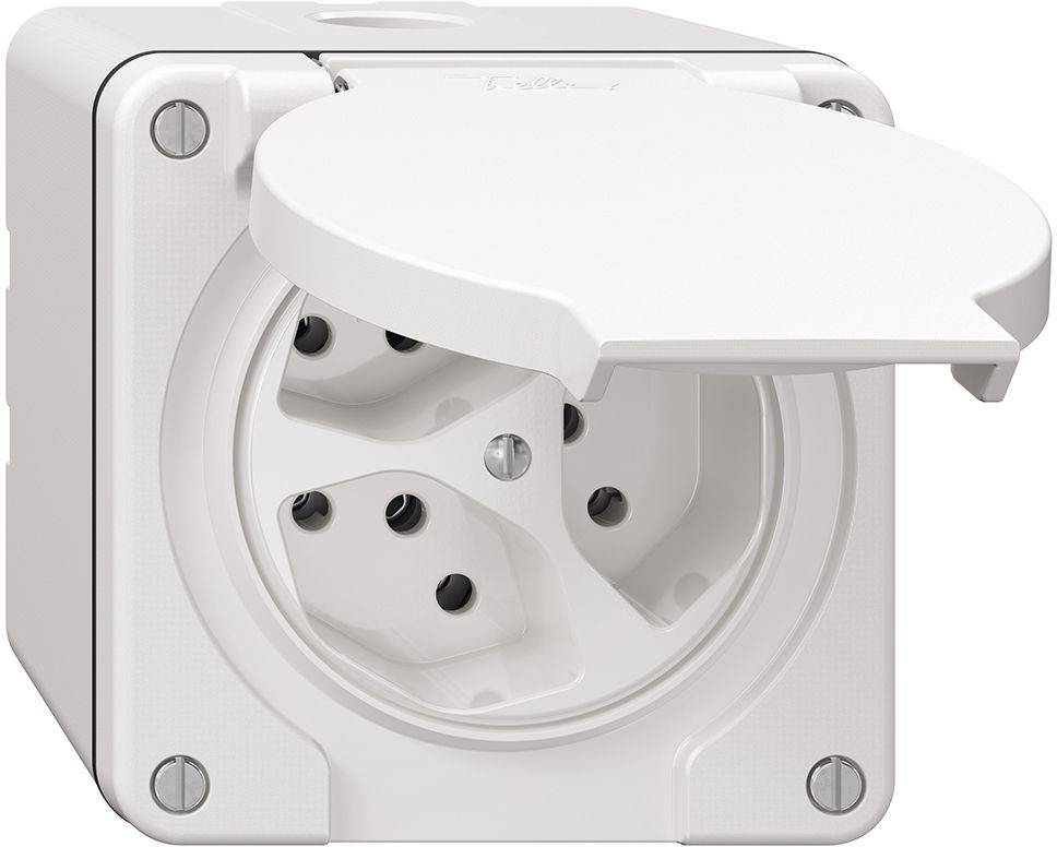 NAP-Steckdose NEVO, 3×T13