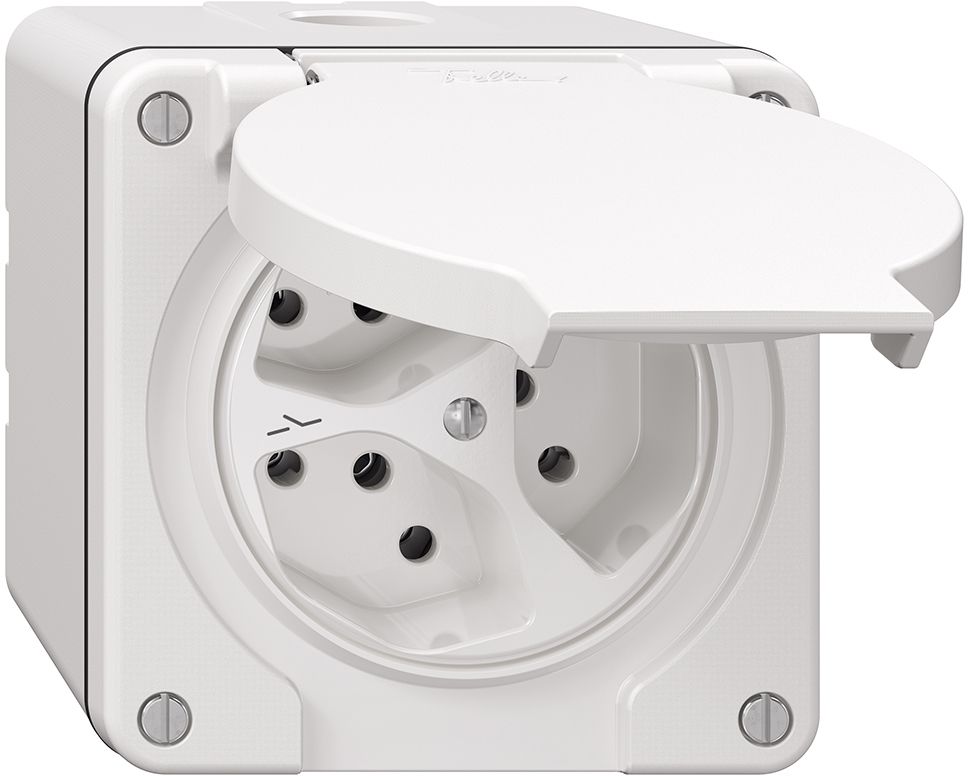 NAP-Steckdose NEVO, 3×T13