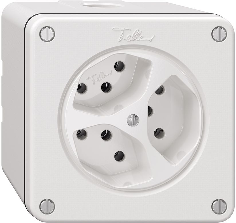 NAPU-Steckdose NEVO, 3×T13