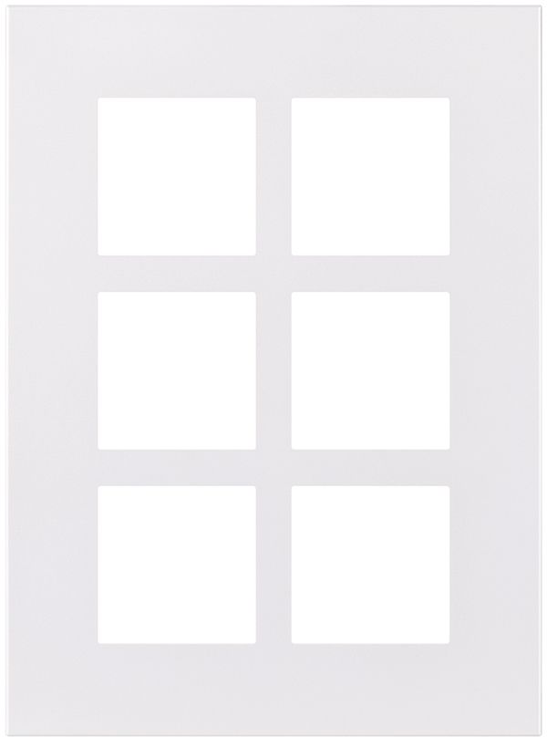 Abdeckrahmen ATO 3×2Module ws