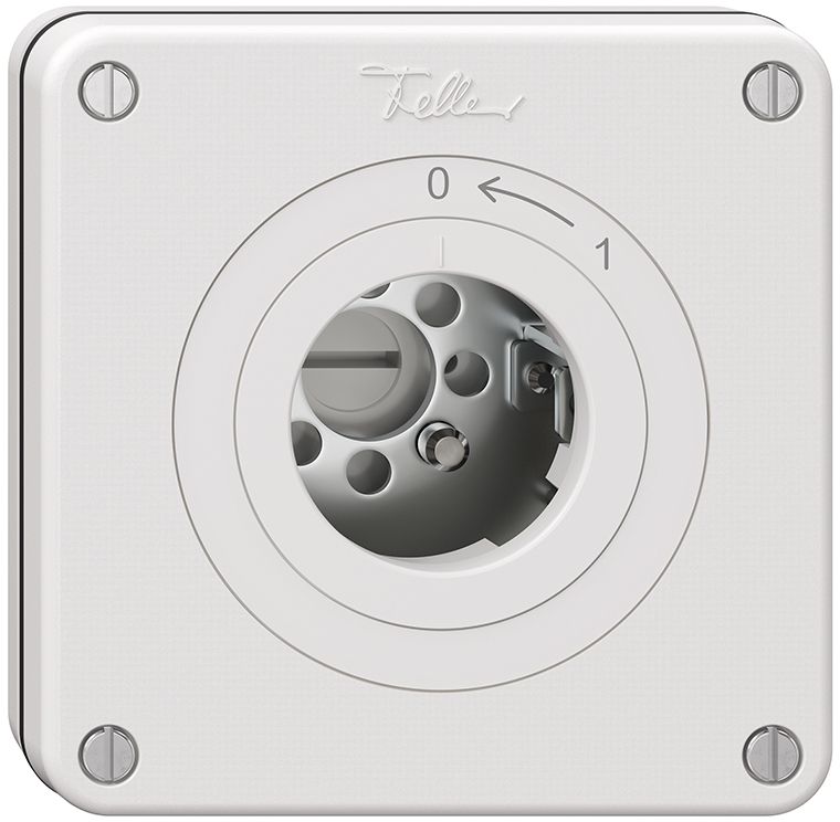 NUPU-Schwenktaster NEVO 0 o. Zylinder, weiss E-No 369205200 EAN: 7613175344102 WG.FG: 14.10 VE: 1 Stk