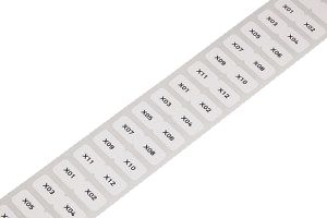 Etikettenrolle WAGO 9×15mm ws