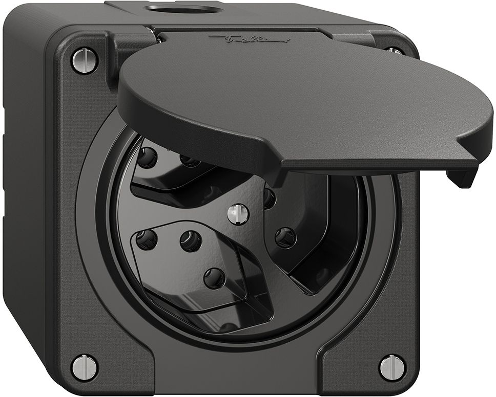 NAP-Steckdose NEVO, 3×T13
