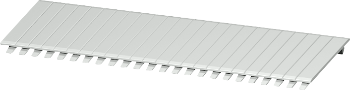 BLINDABDECKSTREIFEN 12 TE WEISS