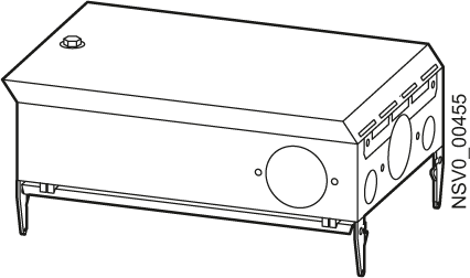 BD2-AK02X/F ABGANGSKASTEN BD2 BIS 63A