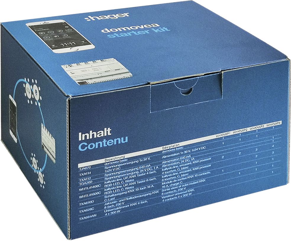 KNX-Paket Hager domovea