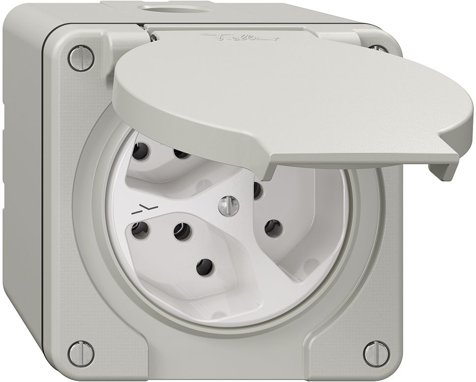 NAP-Steckdose NEVO, 3×T13