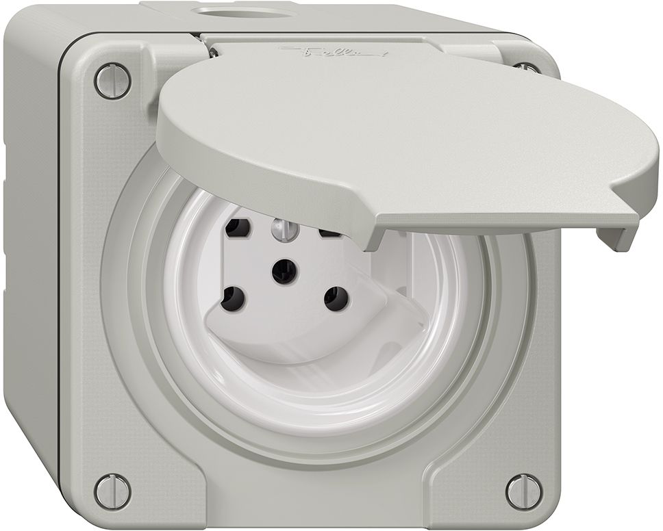 NAP-Steckdose NEVO, 1×T15
