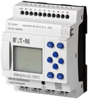 REG-Steuermodul EASY-E4-UC-