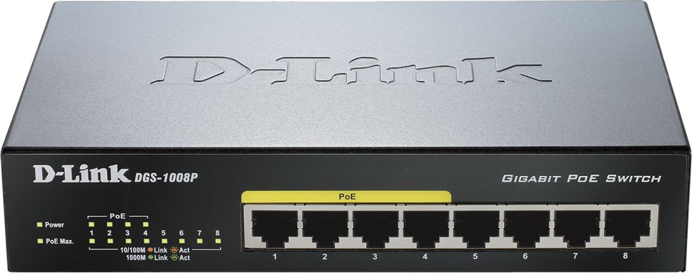 Switch D-LINK DGS-1008P