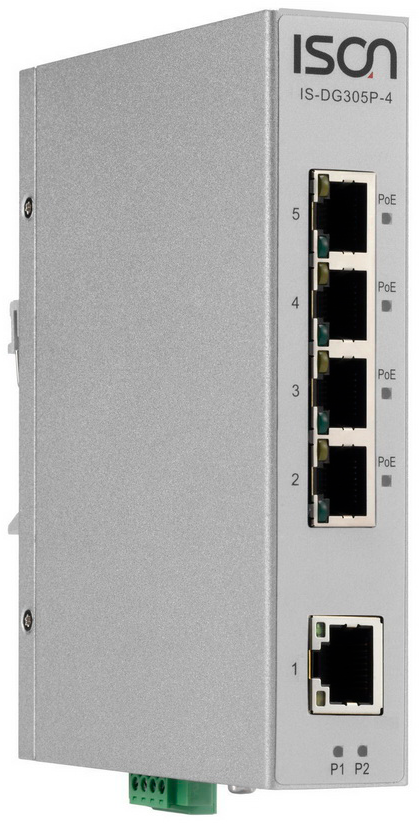 Industrial 5 Port unmanaged Gigabit