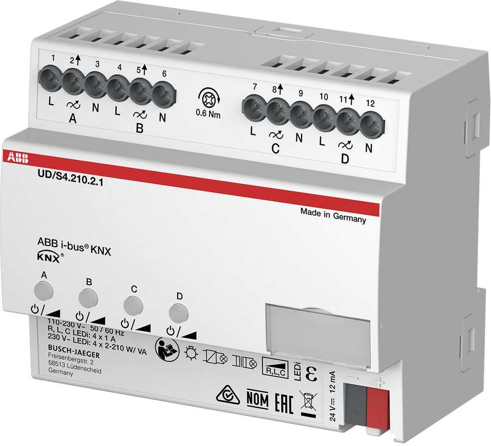 REG-Dimmaktor ABB KNX UD/S
