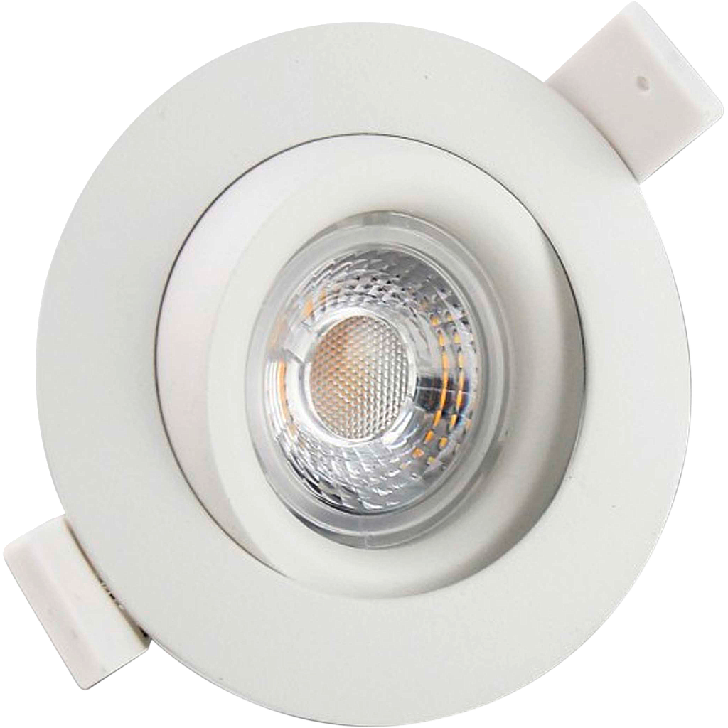 LCC Downlight 7W, 630lm, 4000K, Einbaut.