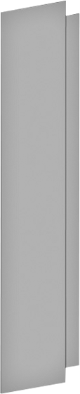 ALPHA 160 DIN,Trennwand senkrecht, H=450