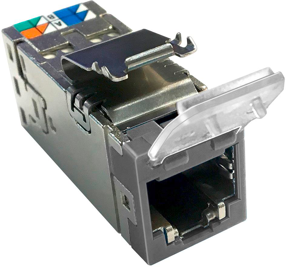 Anschlußmodul RJ45 Kat. 6A geschirmt