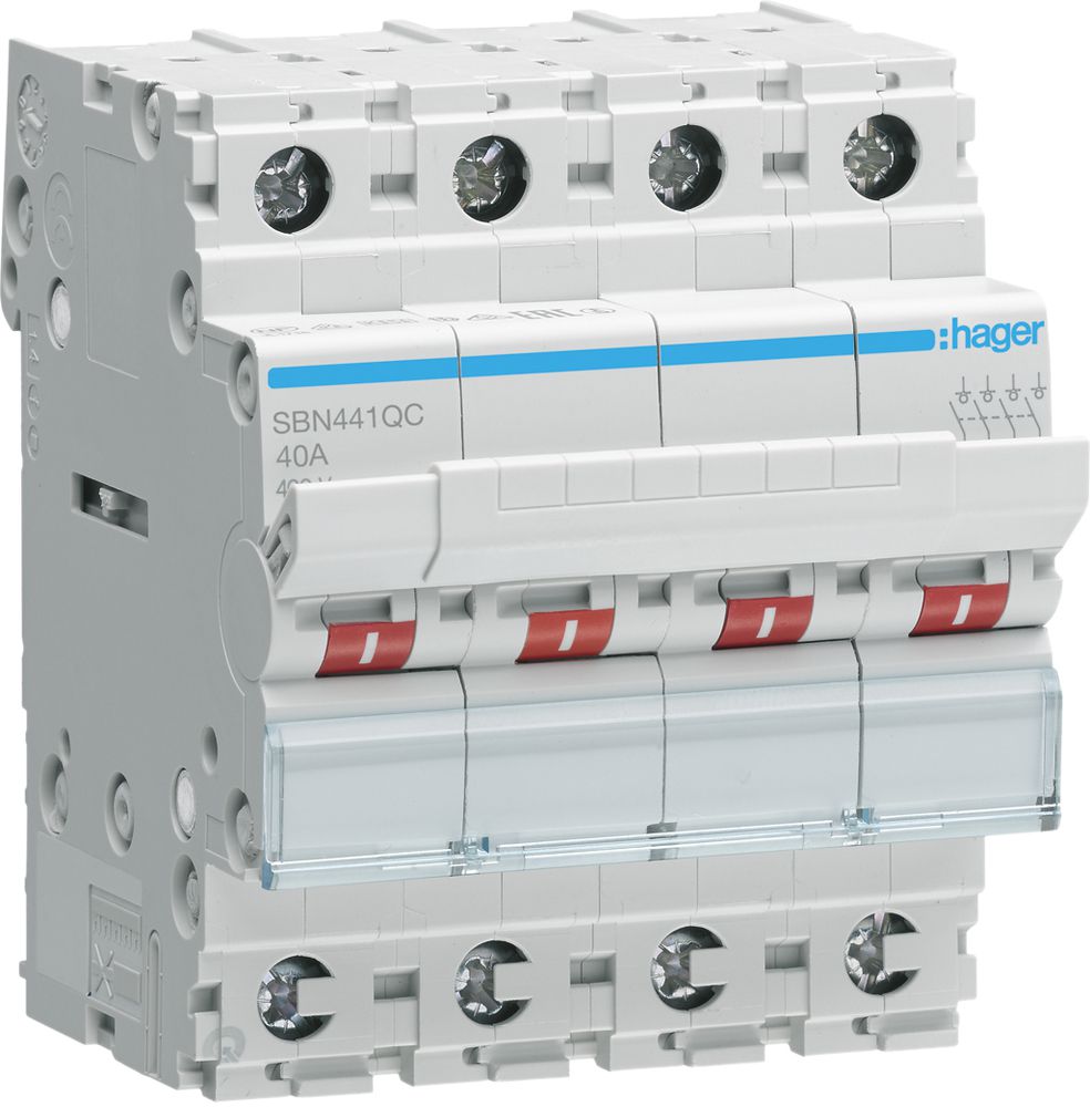 REG Kippschalter HA 4P 40A