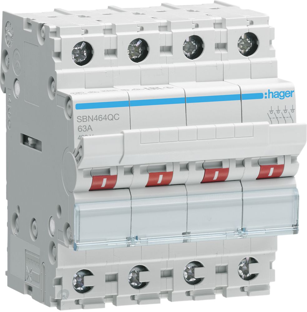 REG Kippschalter HA 4P 63A