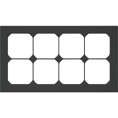 UP-Kopfzeile KPR 2×4 sz