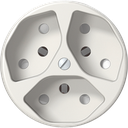 UP-Steckdose CLASSIC E 3×T13