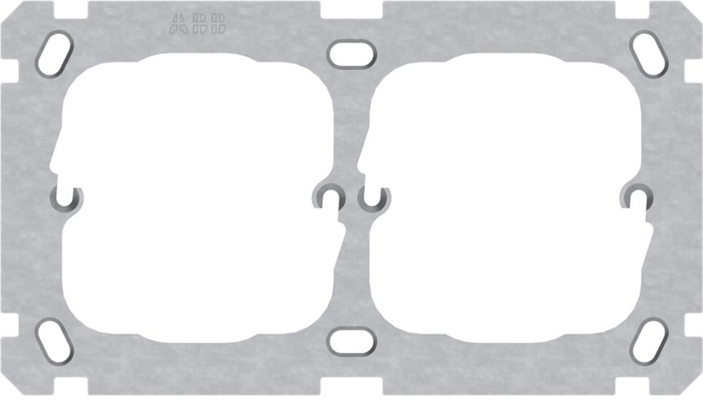 UP-Befestigungsplatte ABB 1×2
