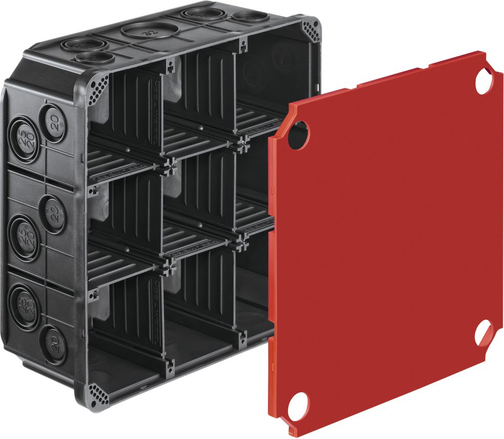UP-Einlasskasten HSB Vario 3×3