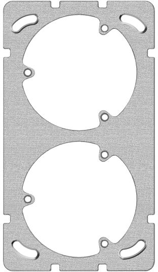 Befestigungsplatte I-I 77×137