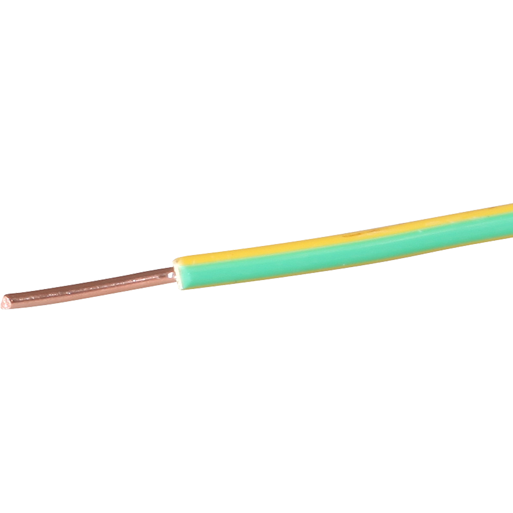 Draht halogenfrei FR 2,5mm² gn-gb