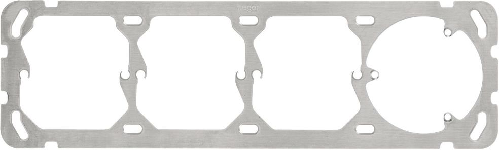 Befestigungsplatte HA Gr.1×4
