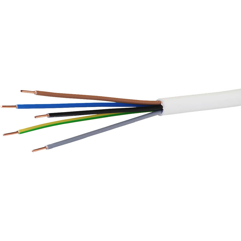 Kabel TT 5×1,5mm² 3LNPE ws