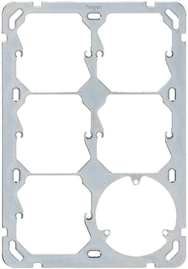 Befestigungsplatte HA Gr.3×2