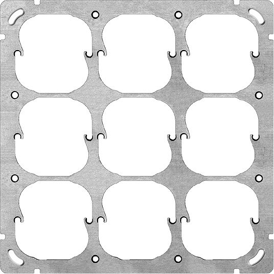 UP-Befestigungsplatte FH 3×3
