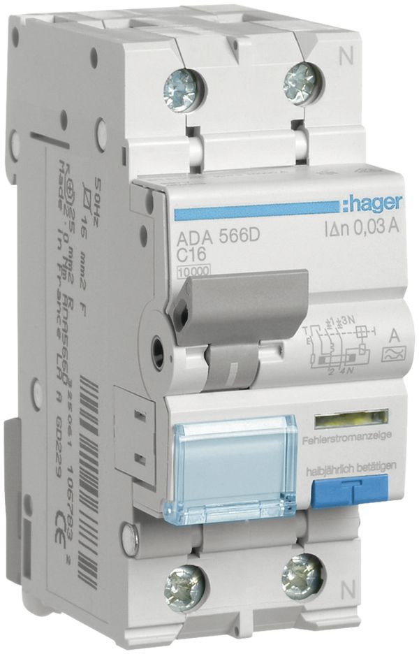 FI/LS Schalter HA C 16A 30mA