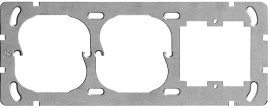 UP-Befestigungsplatte FH 1×3