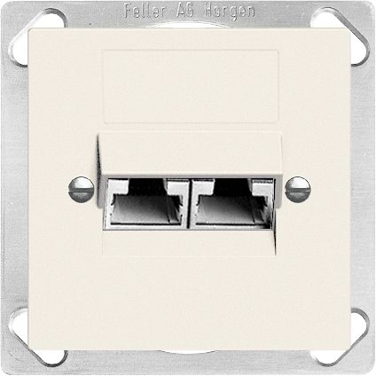 EB-Dose 2×RJ45/s 4P getr.Edue
