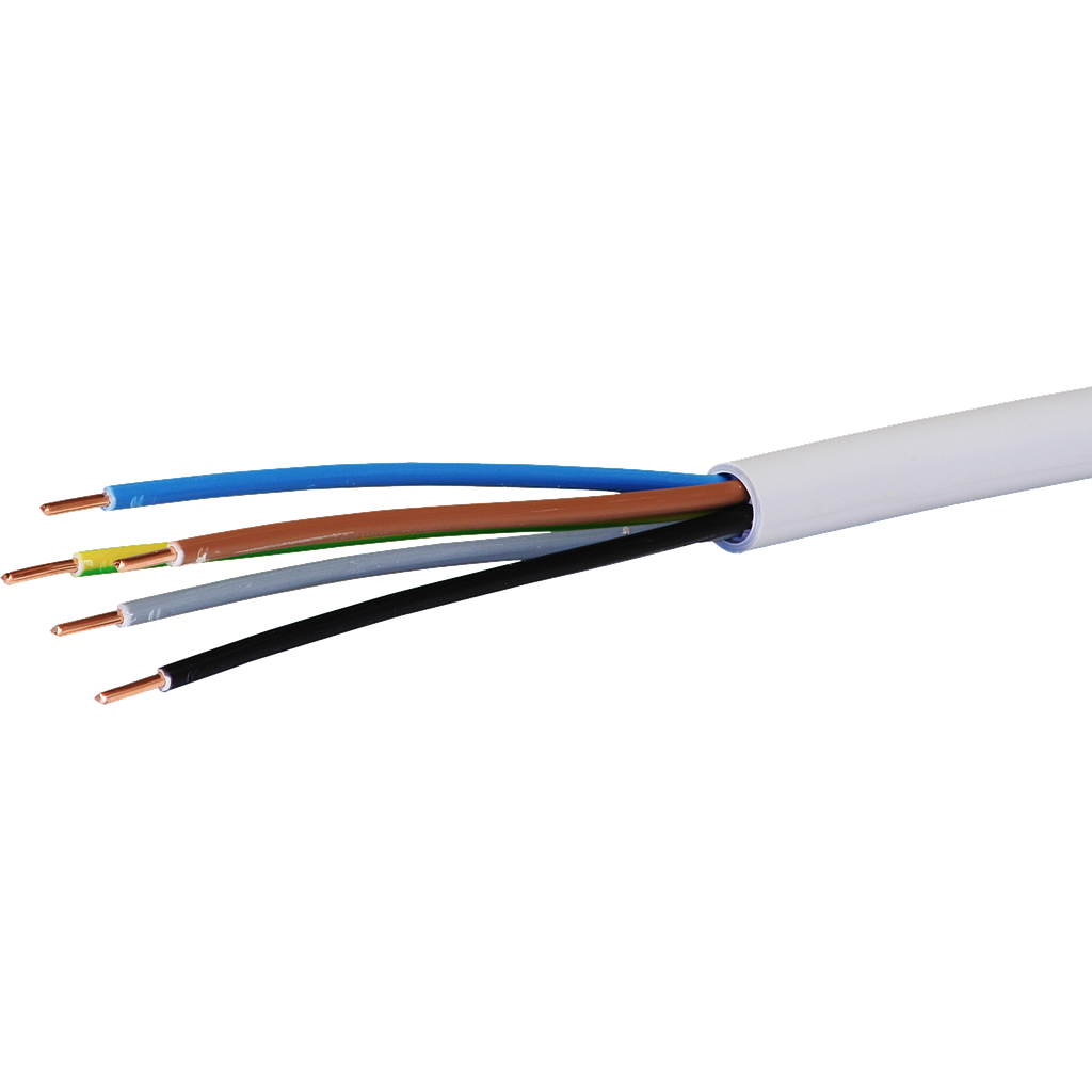 Installationskabel FE0 5×2,5mm² Dca