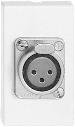 EB-Dose FH 1×XLR-Steckdose ws